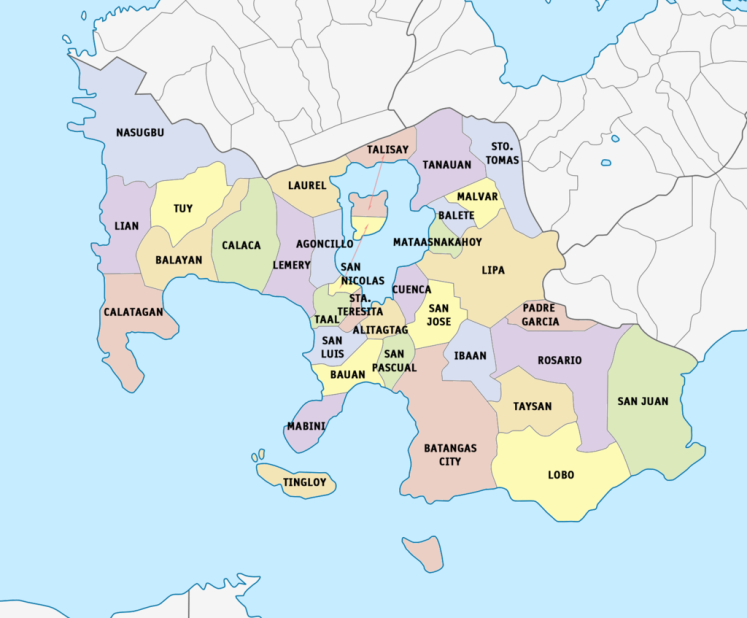 Batangas Map